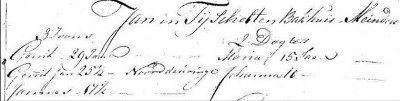 1812 Register van naamsaanneming Jan in Tijscholten Bakhuis - Meinders Lattrop