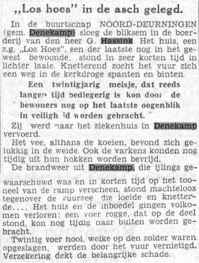 1938-08-06 Twentsch dagblad Tubantia 'Los hoes in de asch gelegd...'