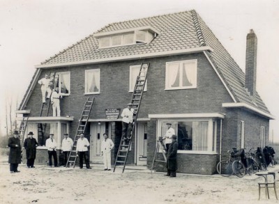 70 Bouw woonhuis Zwiep-Krake Lattrop 1939