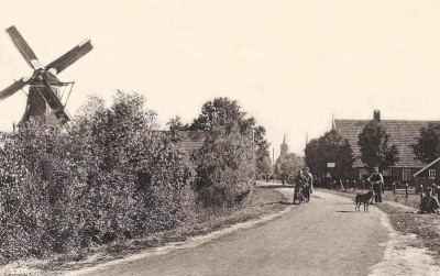 2 Dorpsstraat Lattrop ca 1945