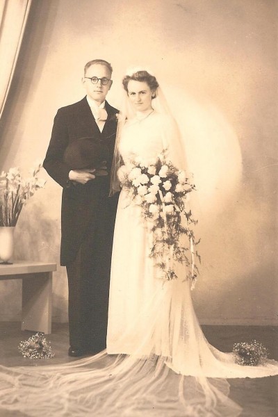95 Gerard Snoeijink en Dora Bramer 1946