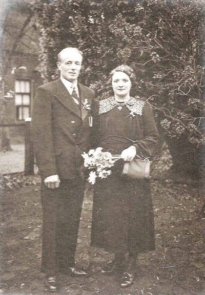 109 Herman Borggreve (de Reaker Tilligte) en Leida Niehof (Dolf Breklenkamp) 1939