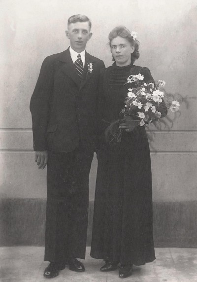111 Herman ter Brake (Tilligte) en Marie Goossink (Noord Deurningen) 1942