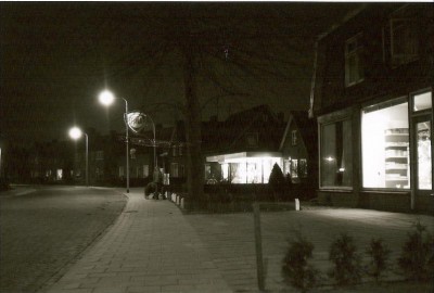 11 Dorpsstraat Lattrop bij nacht