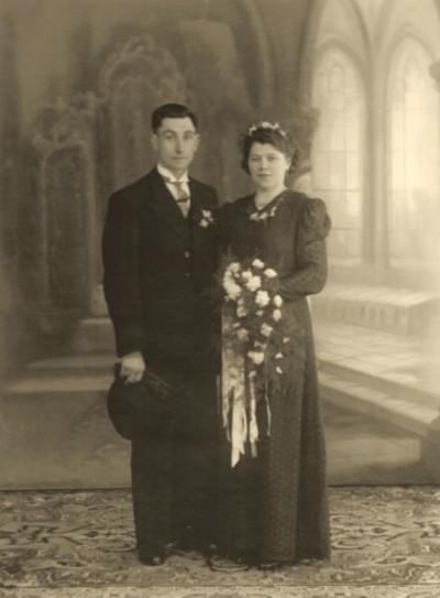 20 Frans Scholte Lubberink (Veldhuis) Lattrop en Marie Nijmeijer Weerselo 1940