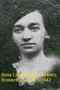 Anna Lohuis-Klein Lambers Breklenkamp 1901-1942