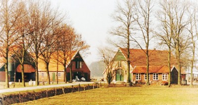 Het geboortehuis van Johan Borggreve aan de Huttenweg in Tilligte