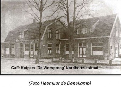Café 'De Viersprong' Kuipers Nordhornsestraat