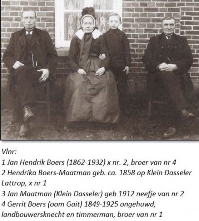 Familie Boers Breklenkamp en Jan Maatman