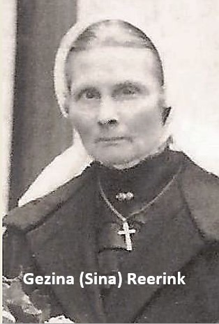 Gezina Weierink-Reerink, geb 1866 Morsinkhuusken  Lattrop 2, †1934 in Denekamp foto 1927