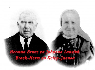 Herman Bruns en Johanna Lansink Lattrop