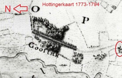 Hottinkerkaart 1773-1794 Morsman in Lattrop