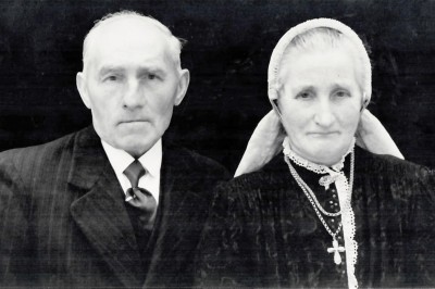 Johan ten Dam 1885-1970 en Suzanna Maria Arens 1889-1969 Volthe