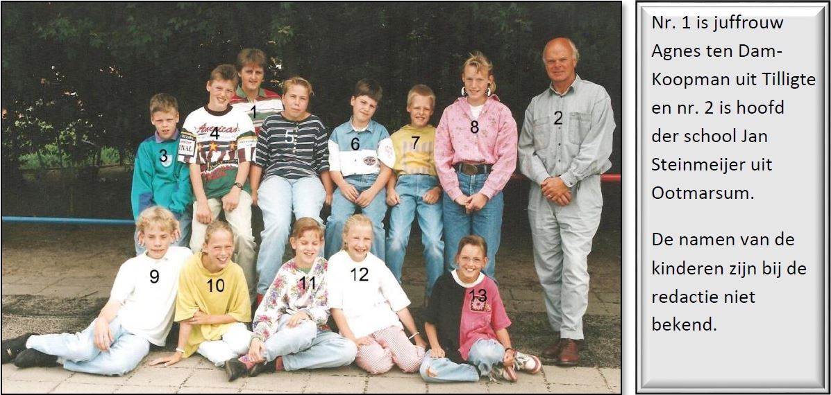 Klassenfoto Lattrop 1992-1993…
