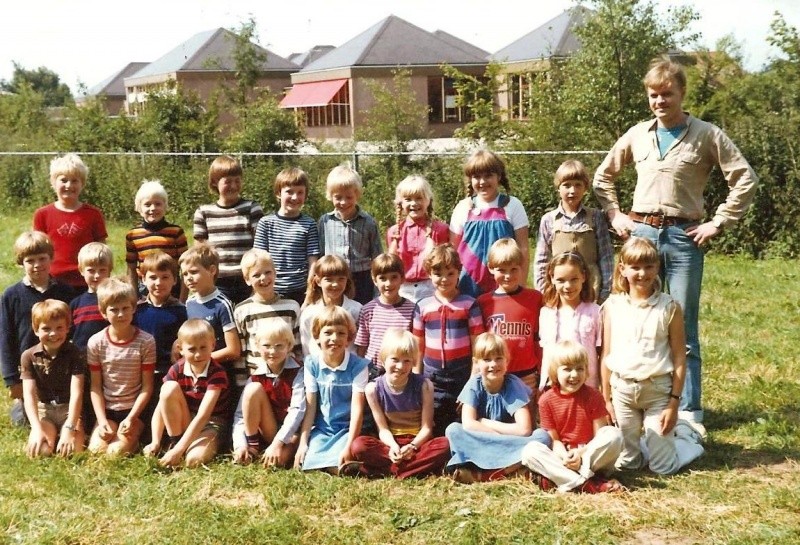 Klassenfoto Lattrop 1980-1981 klas 2-3
