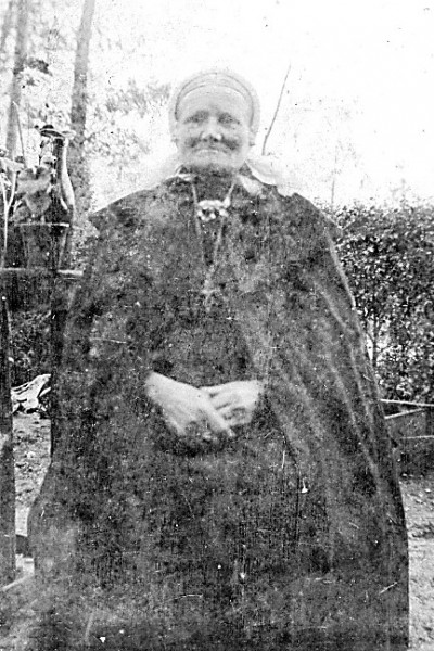 Maria Rerink-Niehuis 1853-1936 op Weghuis Klein Agelo (moeder de gans)
