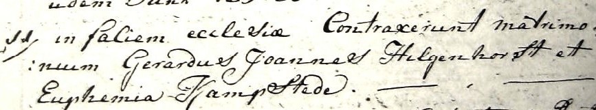 RC trouwboek Denekamp 11 februari 1801
