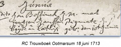 RC trouwboek Ootmarsum 18 juni 1713