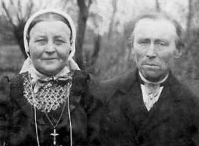 San Koopman en Jans Borggreve foto ca 1925