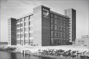 Textielfabriek Povel in Nordhorn